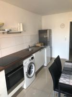 Kuchyň nebo kuchyňský kout v ubytování Micha's Ferienwohnung