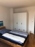 Postel nebo postele na pokoji v ubytování Micha's Ferienwohnung