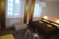 Postel nebo postele na pokoji v ubytování Hotel Peregrin