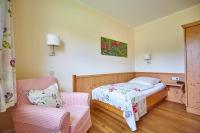 Postel nebo postele na pokoji v ubytování Flair Landhotel Strengliner Mühle