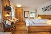 Postel nebo postele na pokoji v ubytování Flair Landhotel Strengliner Mühle