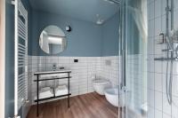 A bathroom at HT Hotel Trieste