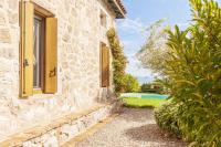 Zahrada ubytování Mounty Island Villas-Nefeli