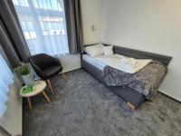 Postel nebo postele na pokoji v ubytování Penzion Gemer