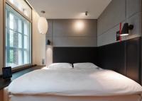 Postel nebo postele na pokoji v ubytování citizenM Amstel Amsterdam