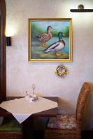 Posezení v ubytování Hotelik & Restauracja Złota Kaczka