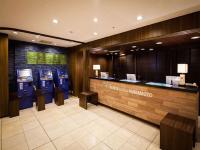 Natural Hot Spring SUPER HOTEL Kumamoto Chamber of Commerceのロビーまたはフロント