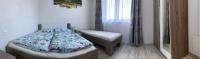 Posteľ alebo postele v izbe v ubytovaní Apartmán Pod Klinom