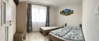 Posteľ alebo postele v izbe v ubytovaní Apartmán Pod Klinom