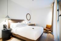 Posteľ alebo postele v izbe v ubytovaní Hotel Arbaso