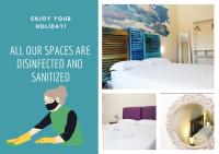 A bed or beds in a room at Urban Pop Bnb