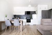 Kuchyň nebo kuchyňský kout v ubytování Mountain Apartments Klínovec Hexagon