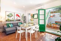 A seating area at CASA FLAMINGO