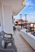 A balcony or terrace at Family Hotel Apolonia