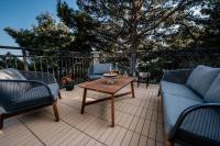 Balkón alebo terasa v ubytovaní Villa AMore Brela