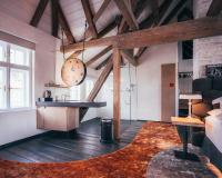 Kuchyň nebo kuchyňský kout v ubytování Ultra premium apartments