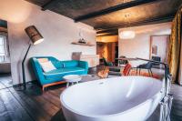 Posezení v ubytování Ultra premium apartments