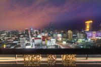 ホテルから撮影された、または一般的な高雄市の景色