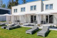 Vonkajšia záhrada v ubytovaní Bianco House Apartments