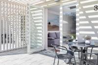 Balkón alebo terasa v ubytovaní Bianco House Apartments