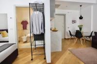Posteľ alebo postele v izbe v ubytovaní Palazzina B - Contemporary Studio