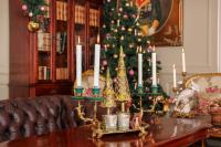 Posezení v ubytování Store Restrup Manor House