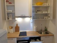 Kuchyň nebo kuchyňský kout v ubytování Apartments Kuzmanic