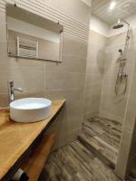 Een badkamer bij R&eacute;sidence SAGRADA - Le scandinave