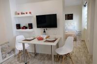 A television and/or entertainment centre at George Studio