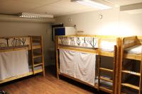 Klara Hostel Stockholmにあるベッド