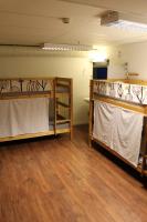 Klara Hostel Stockholmにあるベッド