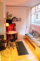 Klara Hostel Stockholmにあるシーティングエリア
