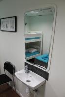 Klara Hostel Stockholmにあるベッド