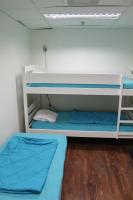 Klara Hostel Stockholmにあるベッド