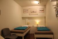 Klara Hostel Stockholmにあるベッド