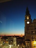 Výhľad na mesto Olsztyn alebo výhľad na mesto priamo z apartmánu