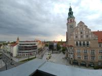 Výhľad na mesto Olsztyn alebo výhľad na mesto priamo z apartmánu