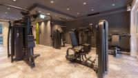 Das Fitnesscenter und/oder die Fitnesseinrichtungen in der Unterkunft Alpine Resort Sportalm