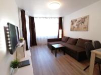 Posezení v ubytování Ferienwohnung am Schluchsee mit Balkon & Pool