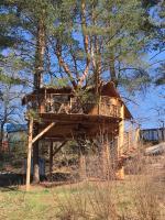 Půdorys ubytování Treehouse Stvořidla