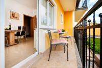 Balkón alebo terasa v ubytovaní Apartments Euphemia