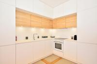 A kitchen or kitchenette at 70sqm private terrace in front of the sea & 107sqm brand new apartment