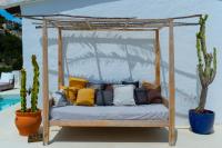 A seating area at Caballito de Mar Boutique Hotel