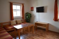 TV a/nebo společenská místnost v ubytování Apartmány Alpský Dům