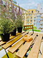 Balkón alebo terasa v ubytovaní Downtown Boutique Apartment