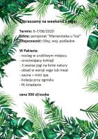 Půdorys ubytování Farmstay Marianówka u Tesi