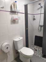 Koupelna v ubytování Albergue Camiño Real
