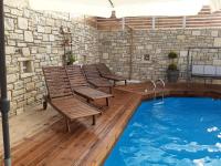 The swimming pool at or close to Villa Gogo offers privacy and pool