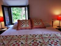 Cama o camas de una habitación en Huerto San Antonio