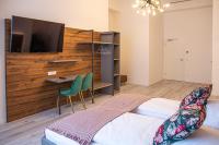 TV a/nebo společenská místnost v ubytování City Hotel Bamberg